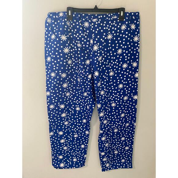 New Hanna Andersson Christmas Holiday Flannel Pajama Pants Size XL - Picture 3 of 3